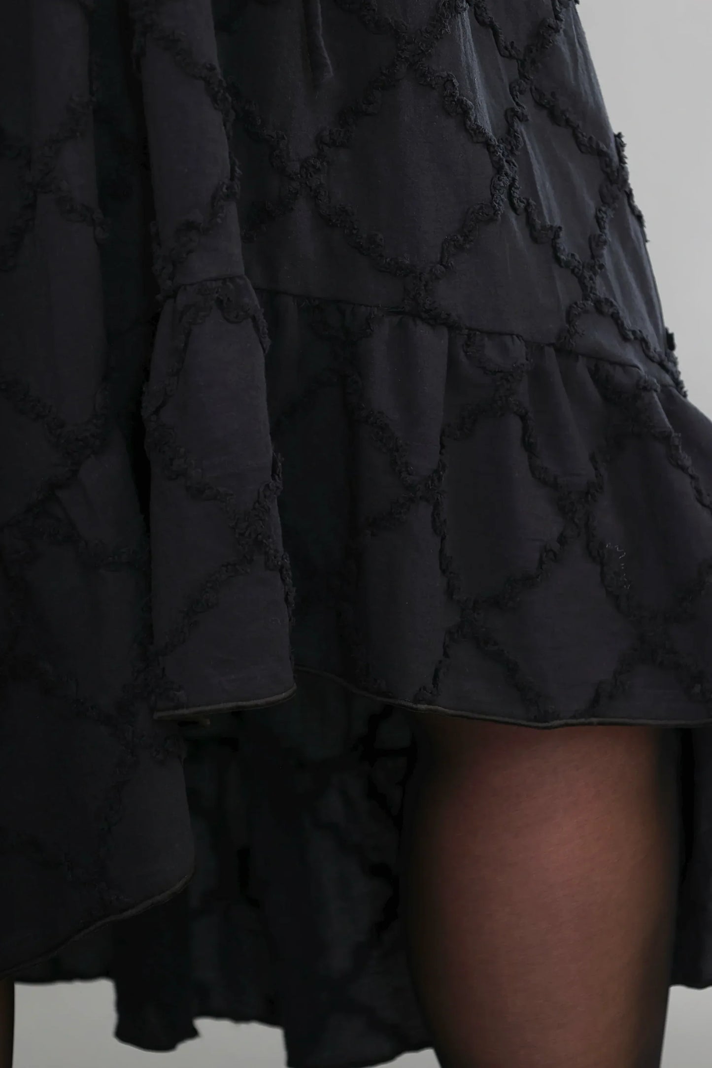 AKH Premium 7115 Kleid, Schwarz