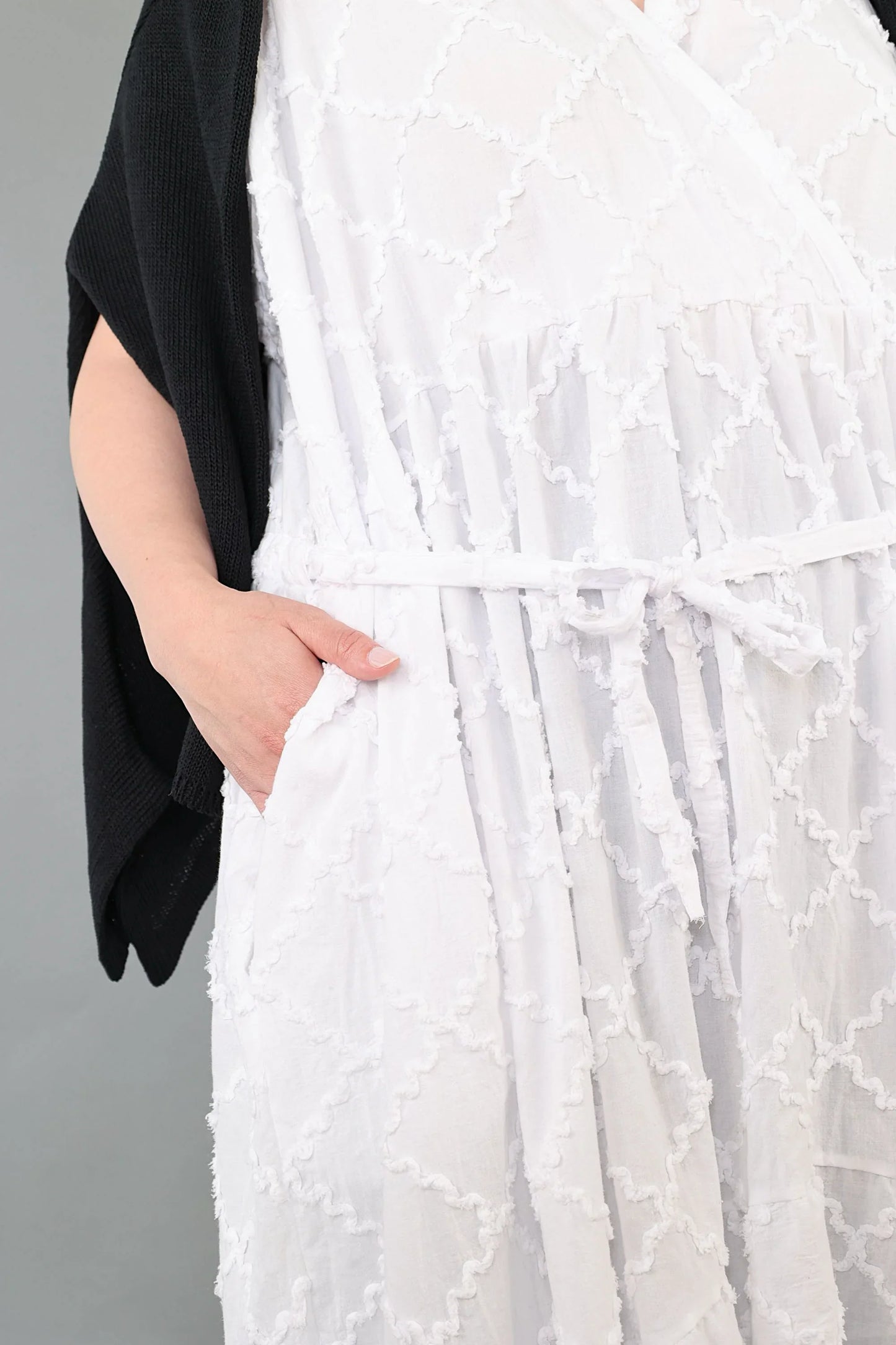 AKH Premium 7115 Kleid, Weiß