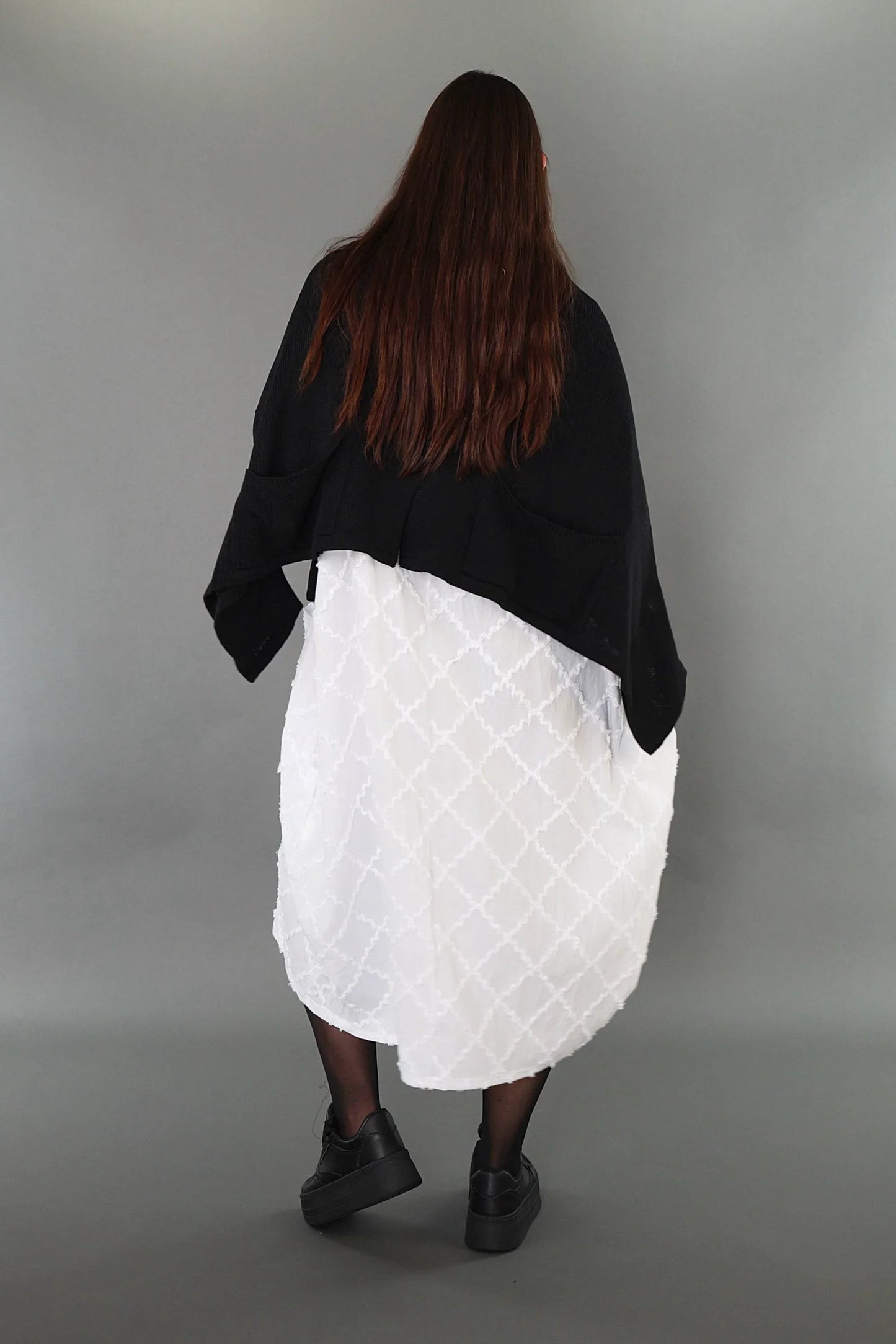 AKH Premium 7118 Kleid, Weiß