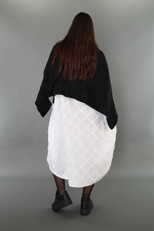 AKH Premium 7118 Kleid, Weiß