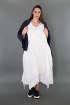 AKH Premium 7115 Dress, White