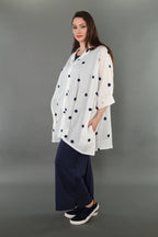 AKH Premium · Jacke · Marelia · 7116 · Weiß/Dunkelblau