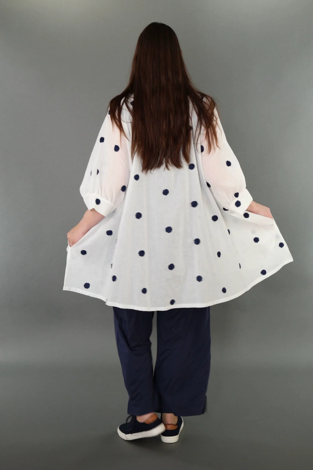 AKH Premium · Jacke · Marelia · 7116 · Weiß/Dunkelblau
