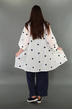 AKH Premium · Jacke · Marelia · 7116 · Weiß/Dunkelblau