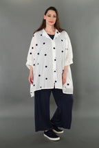 AKH Premium · Jacke · Marelia · 7116 · Weiß/Dunkelblau