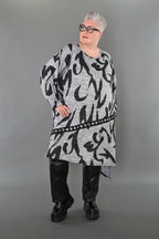 Chemise AKH Premium 7126 grande taille, gris-gris foncé