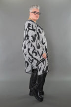 Chemise AKH Premium 7126 grande taille, gris-gris foncé