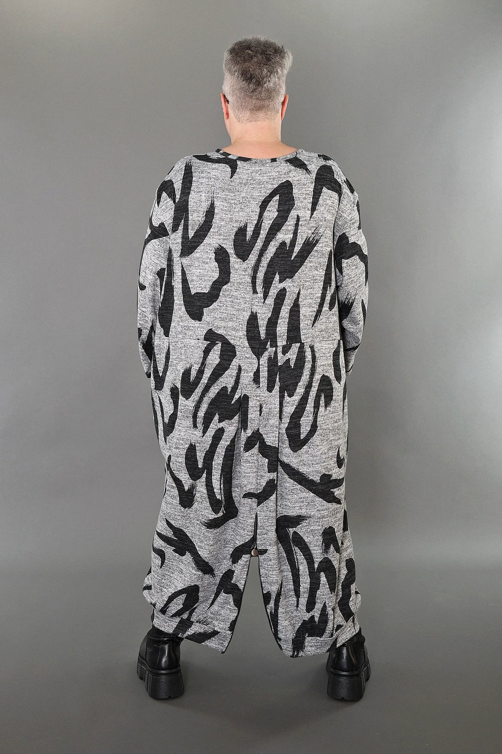 AKH Premium 7127 Robe, Gris-Gris Foncé