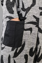 AKH Premium 7127 Robe, Gris-Gris Foncé