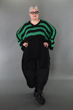 Jeté AKH Premium 2537, noir-vert
