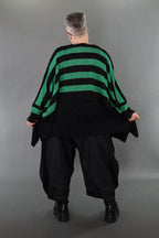 Jeté AKH Premium 2537, noir-vert