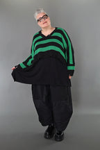 Jeté AKH Premium 2537, noir-vert