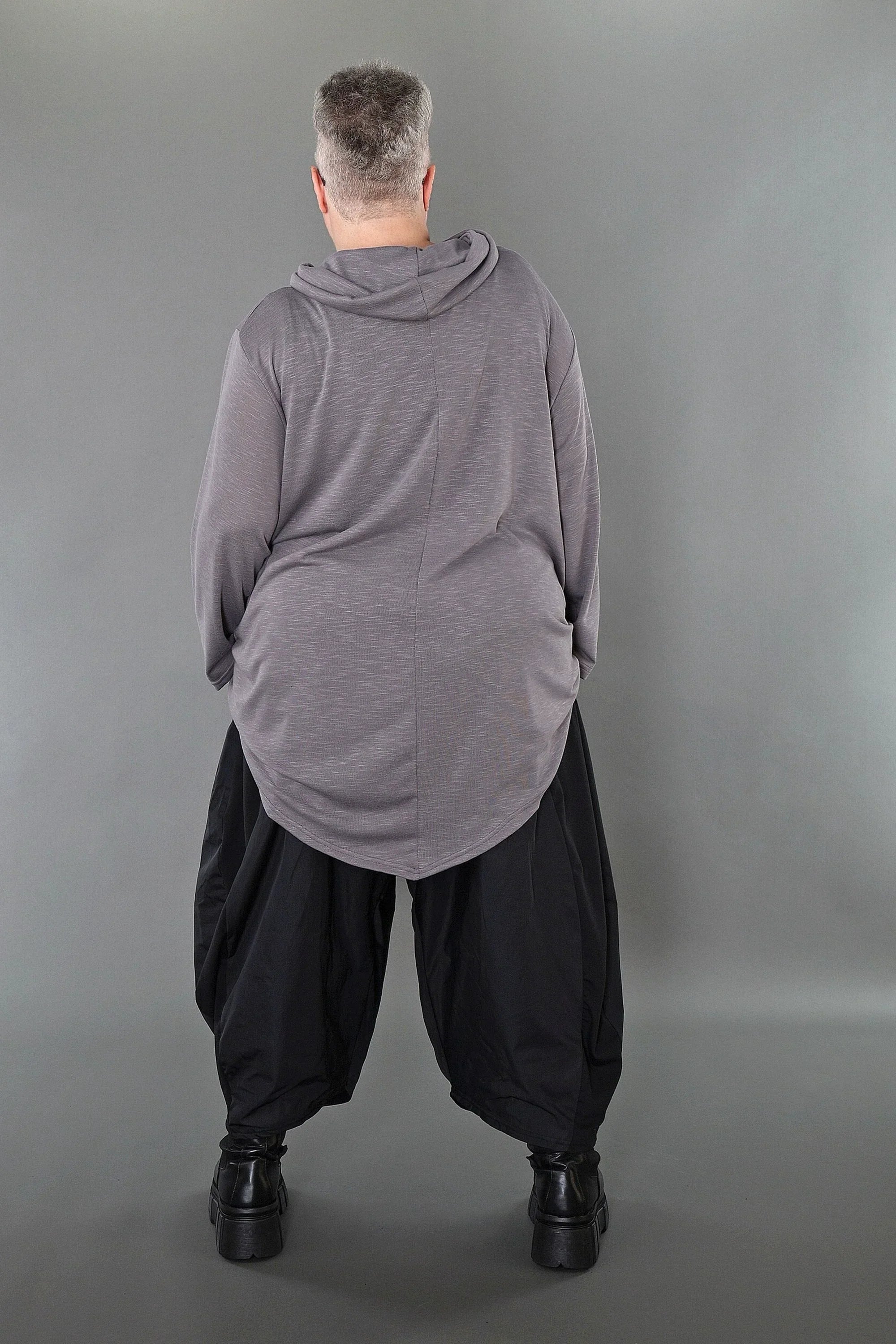 Chemise AKH Premium 516 grande taille, gris clair