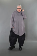 Chemise AKH Premium 516 grande taille, gris clair