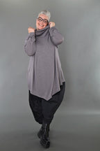 Chemise AKH Premium 516 grande taille, gris clair