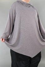 Chemise AKH Premium 516 grande taille, gris clair