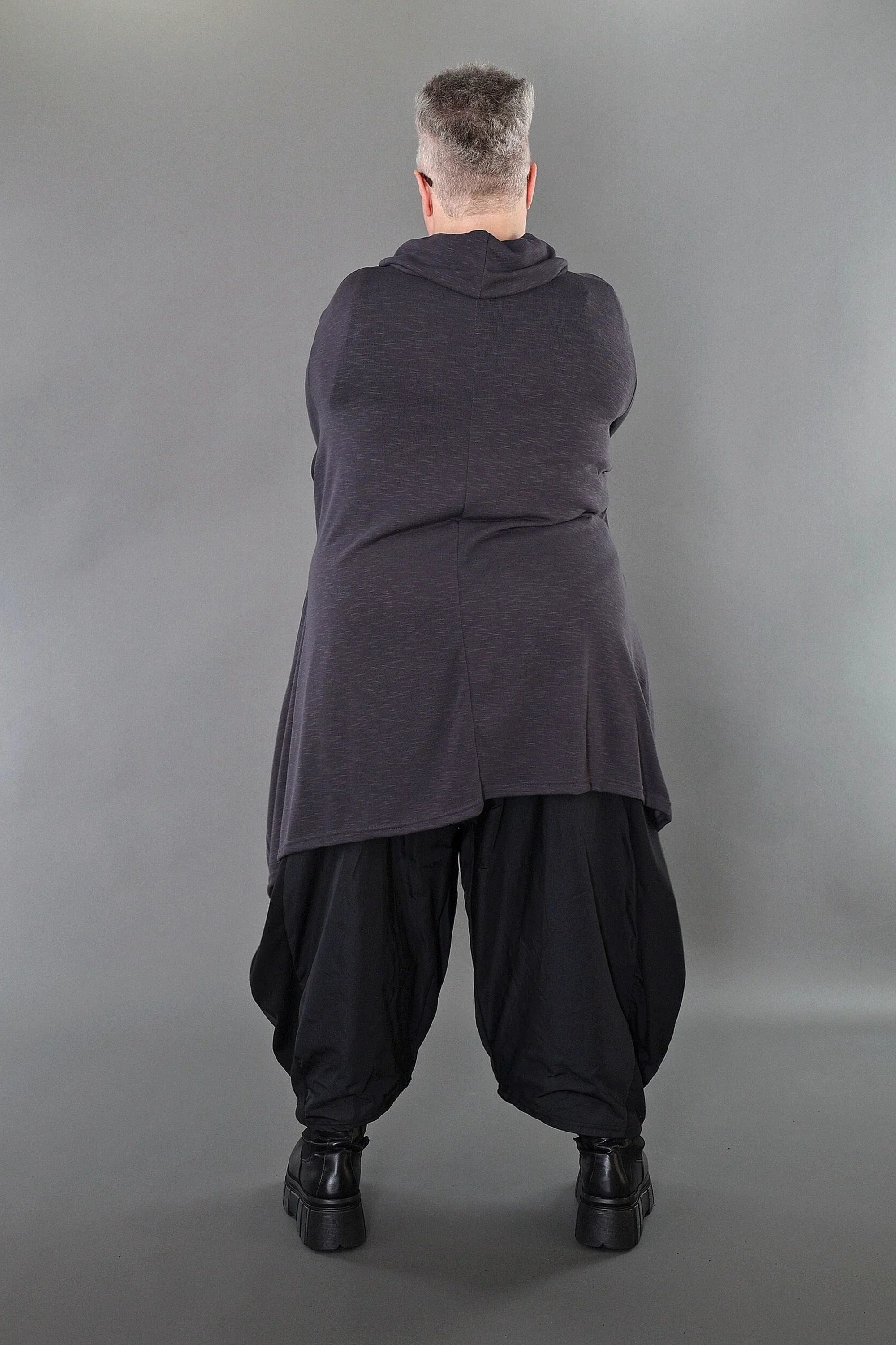 Chemise AKH Premium 3371, gris foncé