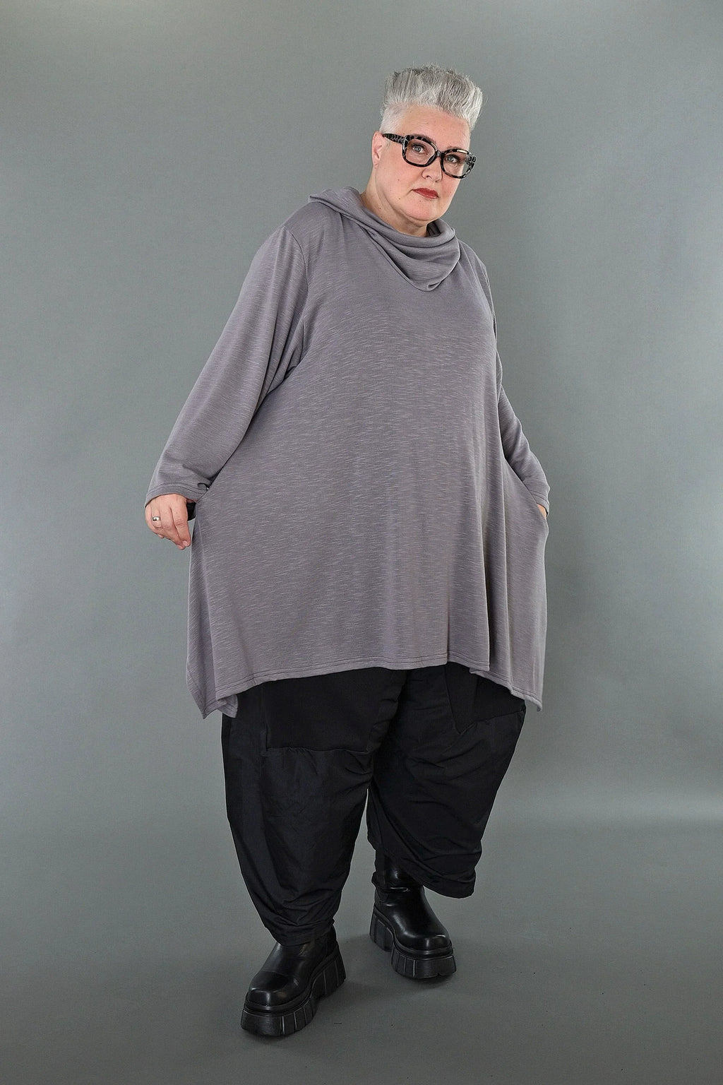 Chemise AKH Premium 3371, gris clair