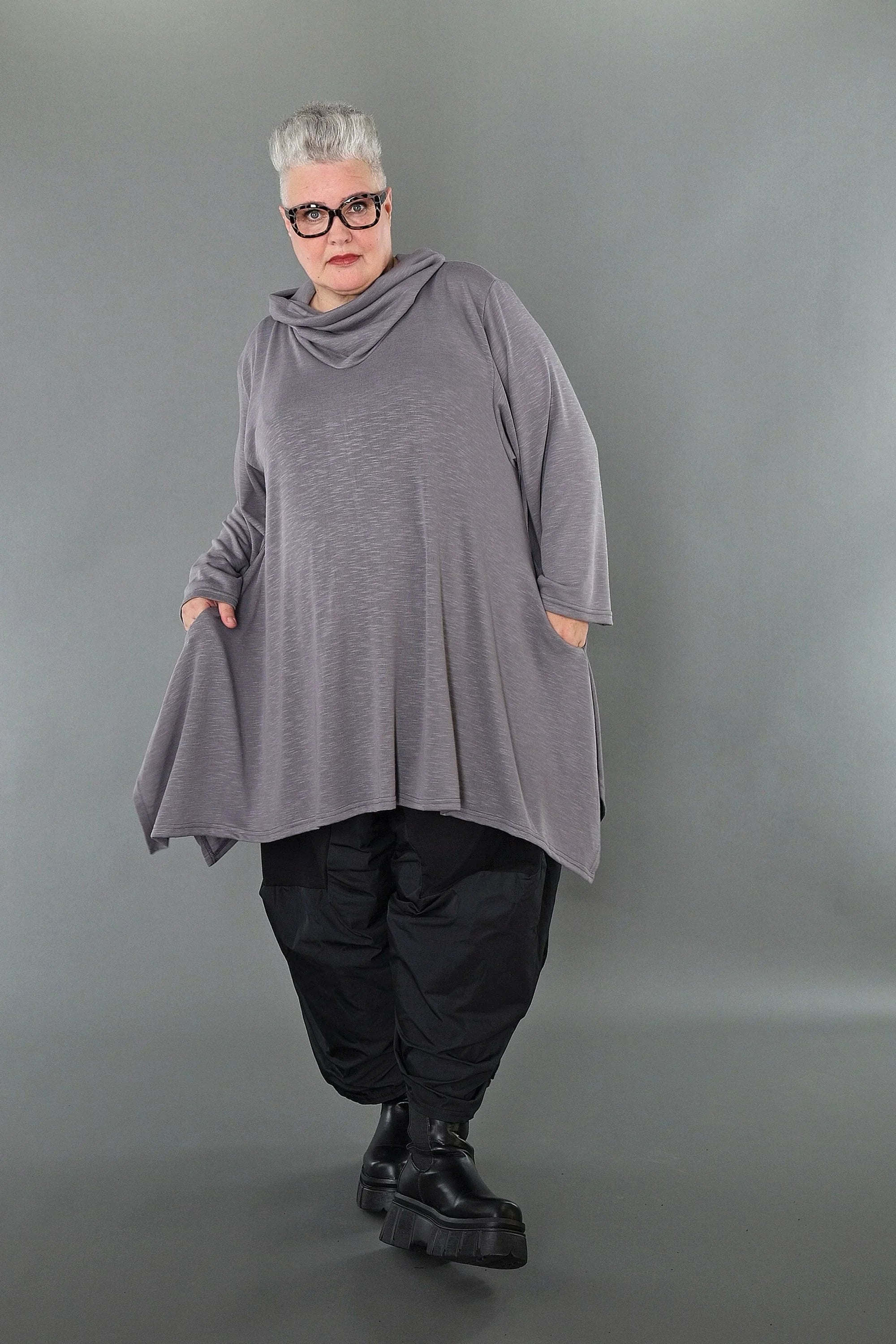 Chemise AKH Premium 3371, gris clair