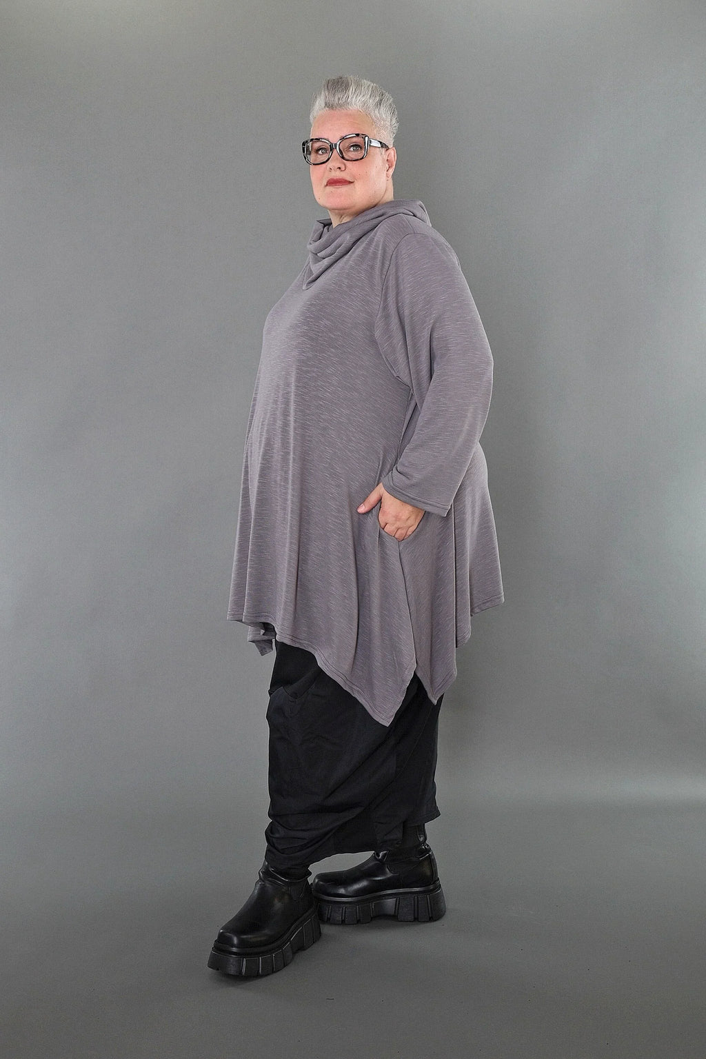 Chemise AKH Premium 3371, gris clair