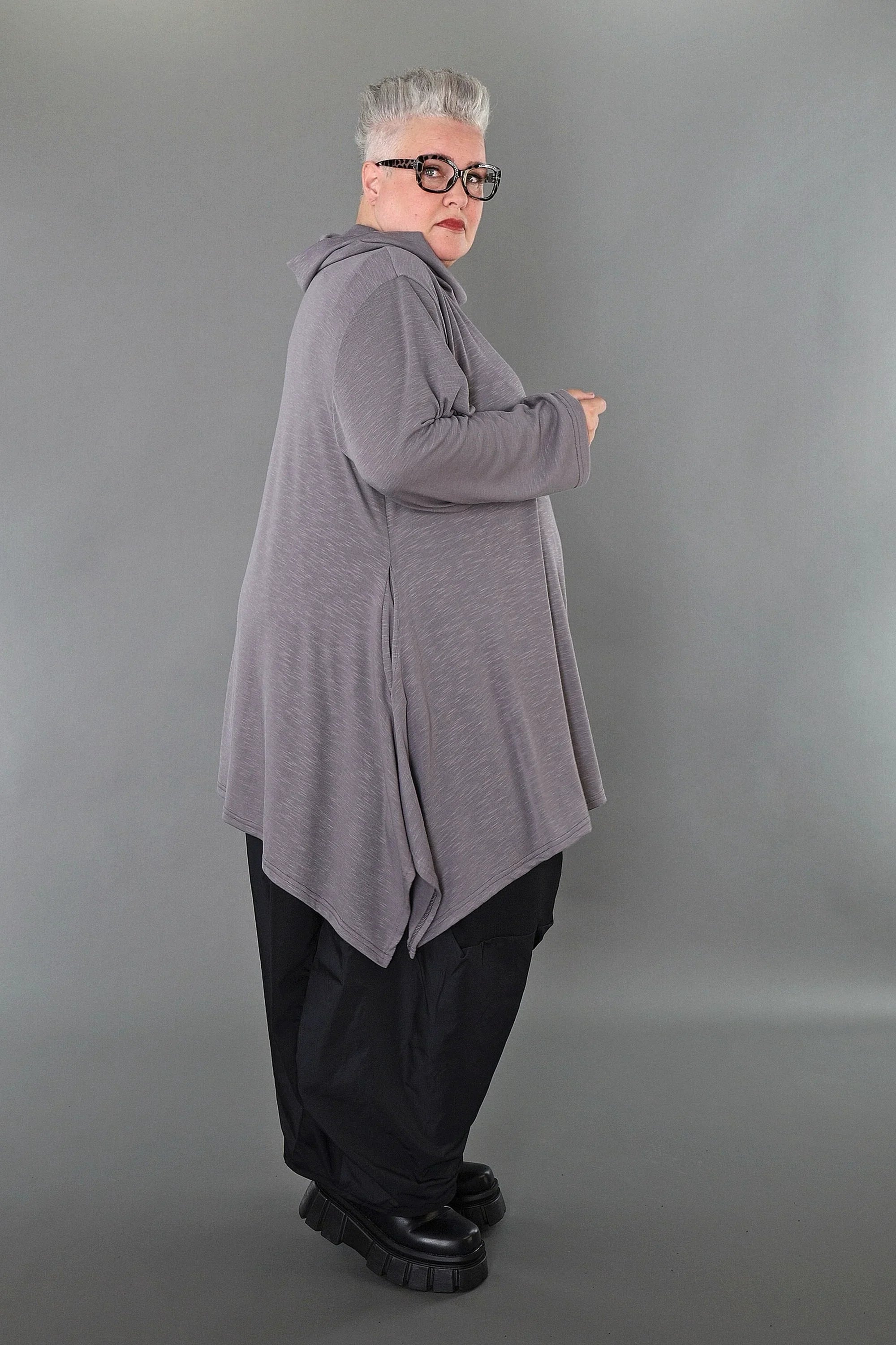 Chemise AKH Premium 3371, gris clair