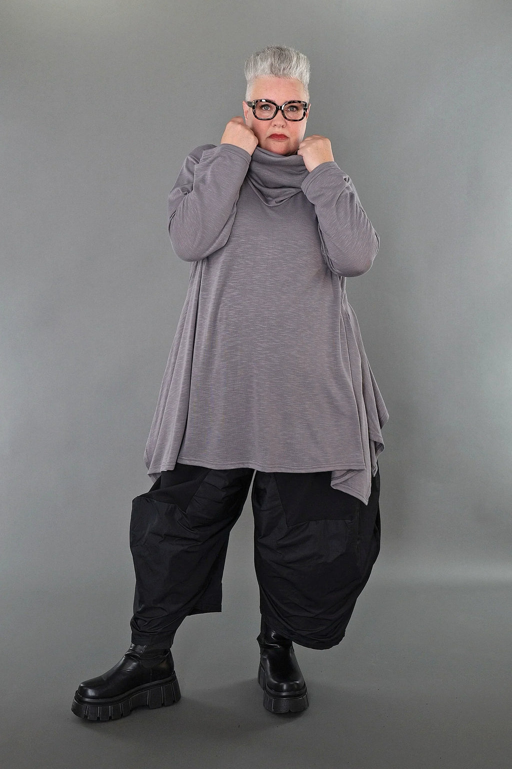 Chemise AKH Premium 3371, gris clair
