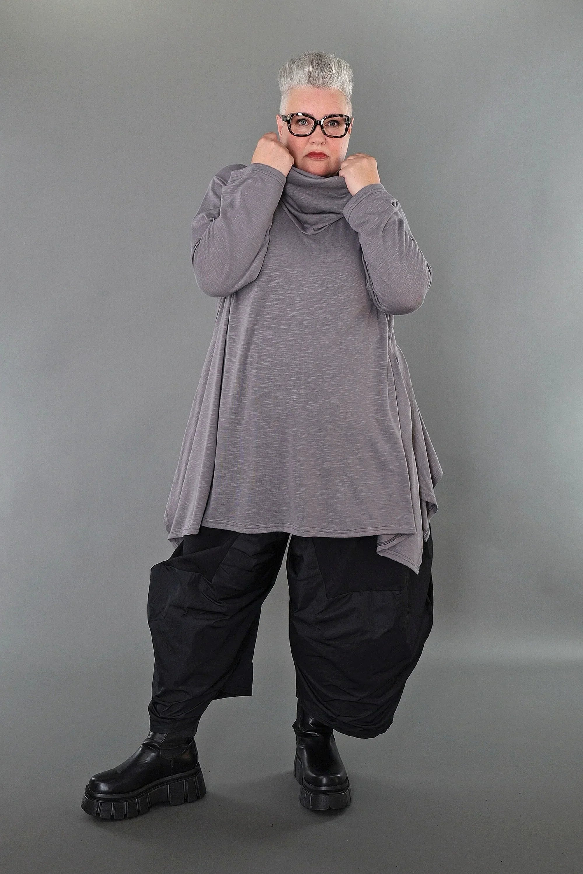 Chemise AKH Premium 3371, gris clair