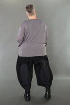 Chemise AKH Premium 7130 grande taille, gris clair