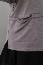 Chemise AKH Premium 7130 grande taille, gris clair