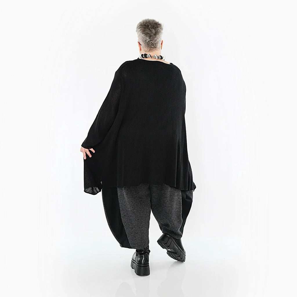 AKH Premium 2542 Big Shirt, noir