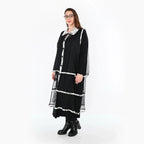 AKH Premium 7120 Gilet, Noir-Blanc
