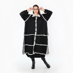 AKH Premium 7120 Gilet, Noir-Blanc