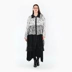 AKH Premium 7136 Blouse, Noir et blanc