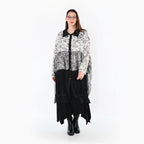 AKH Premium 7136 Blouse, Noir et blanc
