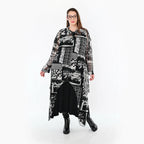 AKH Premium 7135 Chemisier, Blanc-Gris