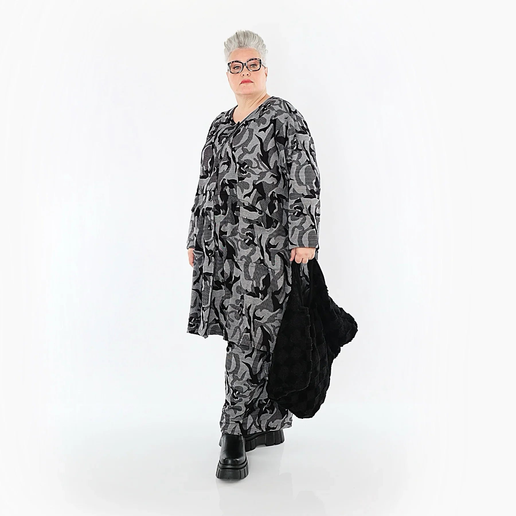 Veste AKH Premium 7140, Gris-Noir