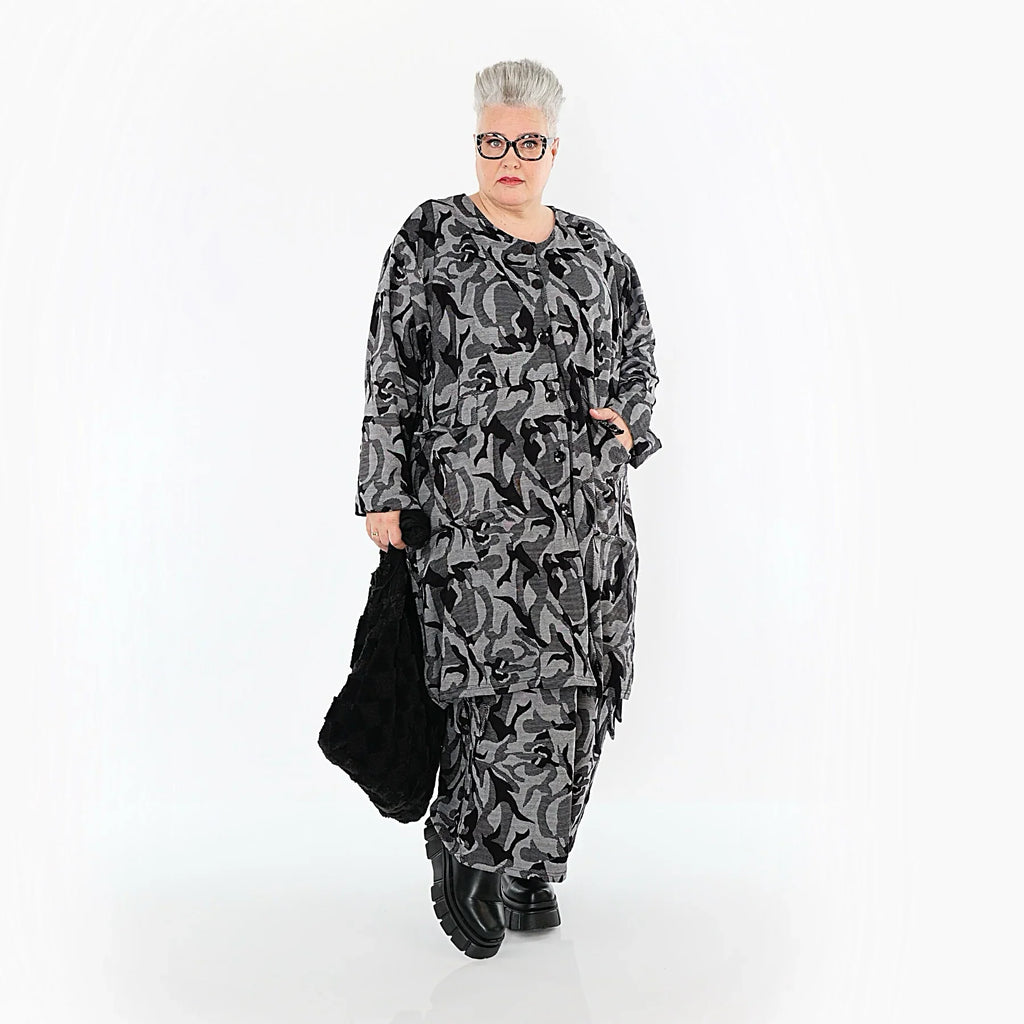 Veste AKH Premium 7140, Gris-Noir