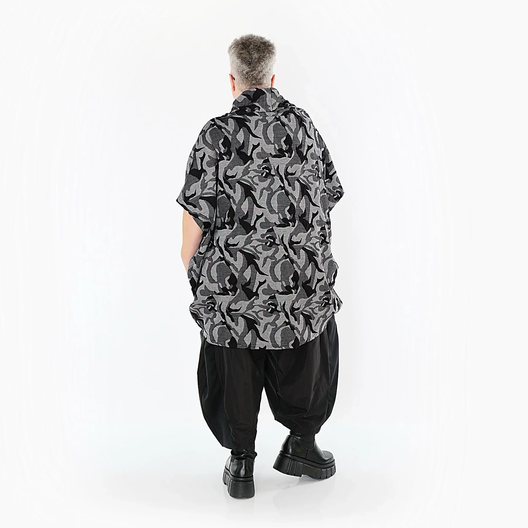 AKH Premium 7141 Plaid, gris-noir