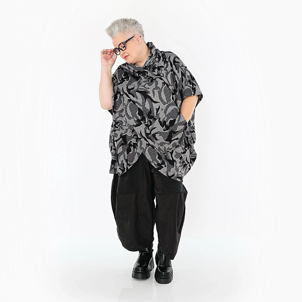 AKH Premium 7141 Plaid, gris-noir