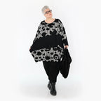 AKH Premium 7143 Big Shirt, Noir et blanc