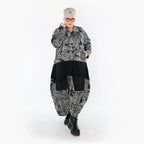 Pantalon AKH Premium 6883, Noir-Gris