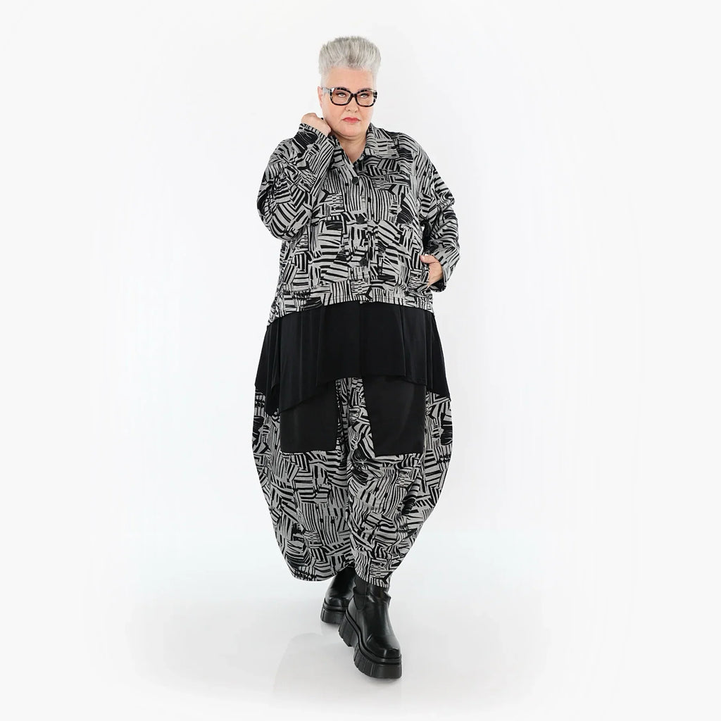 Veste AKH Premium 6910, Gris-Noir