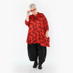 AKH Premium 7116 Blouse, Rouge-Noir