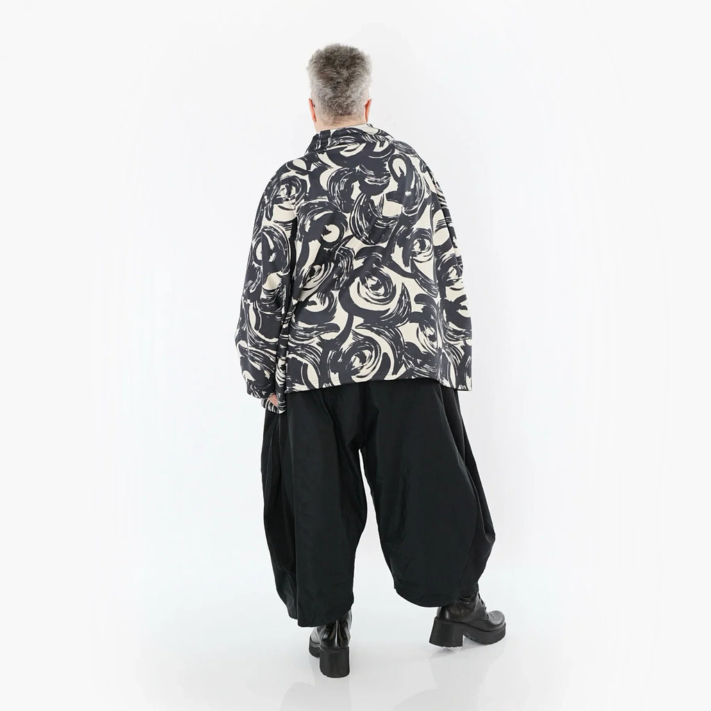 AKH Premium 7104 Veste, Écru-Noir