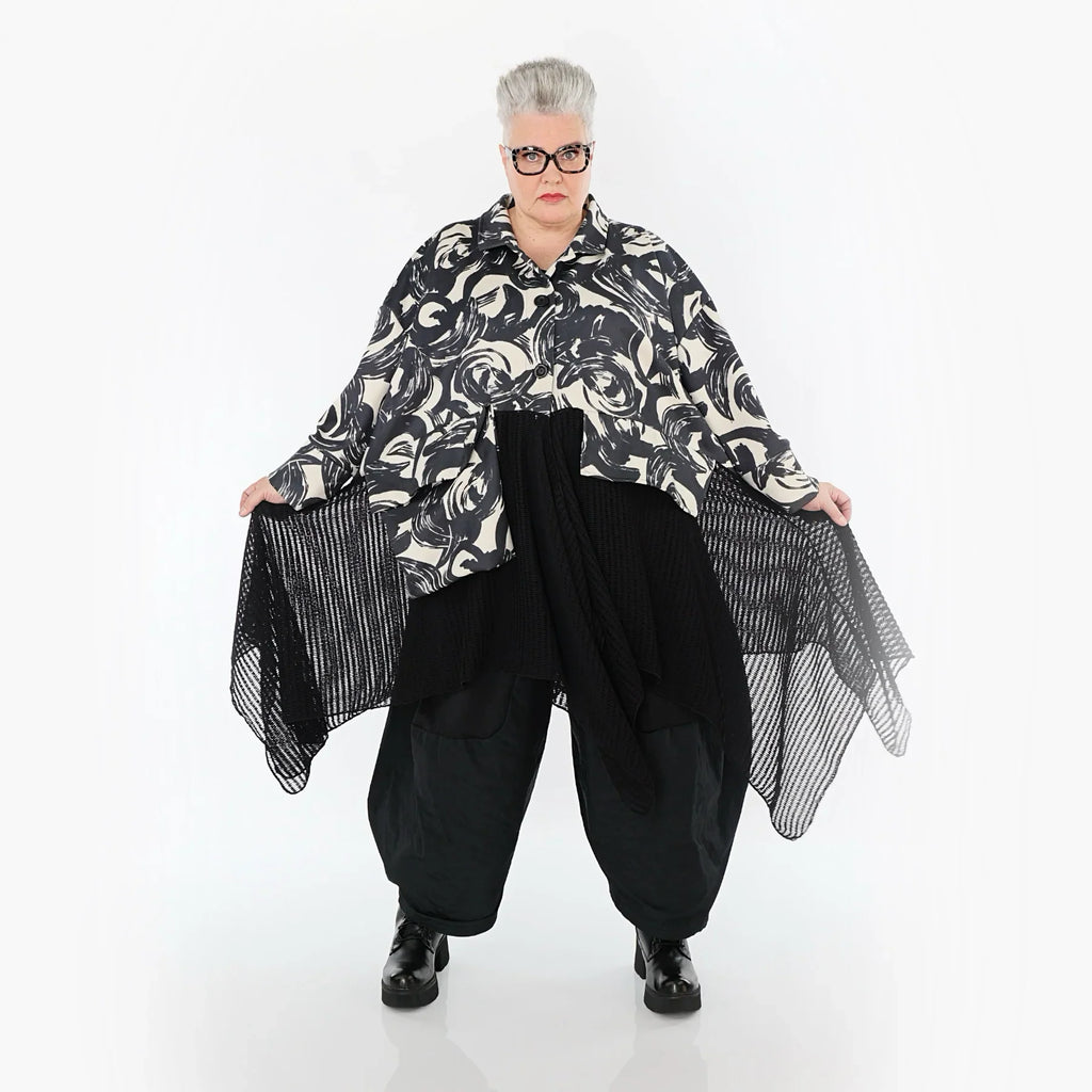 Veste AKH Premium 7147, écru-noir