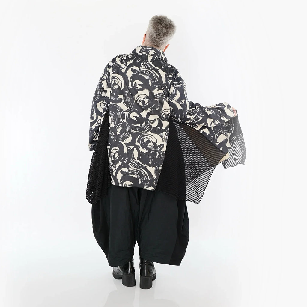Veste AKH Premium 7148, écru-noir