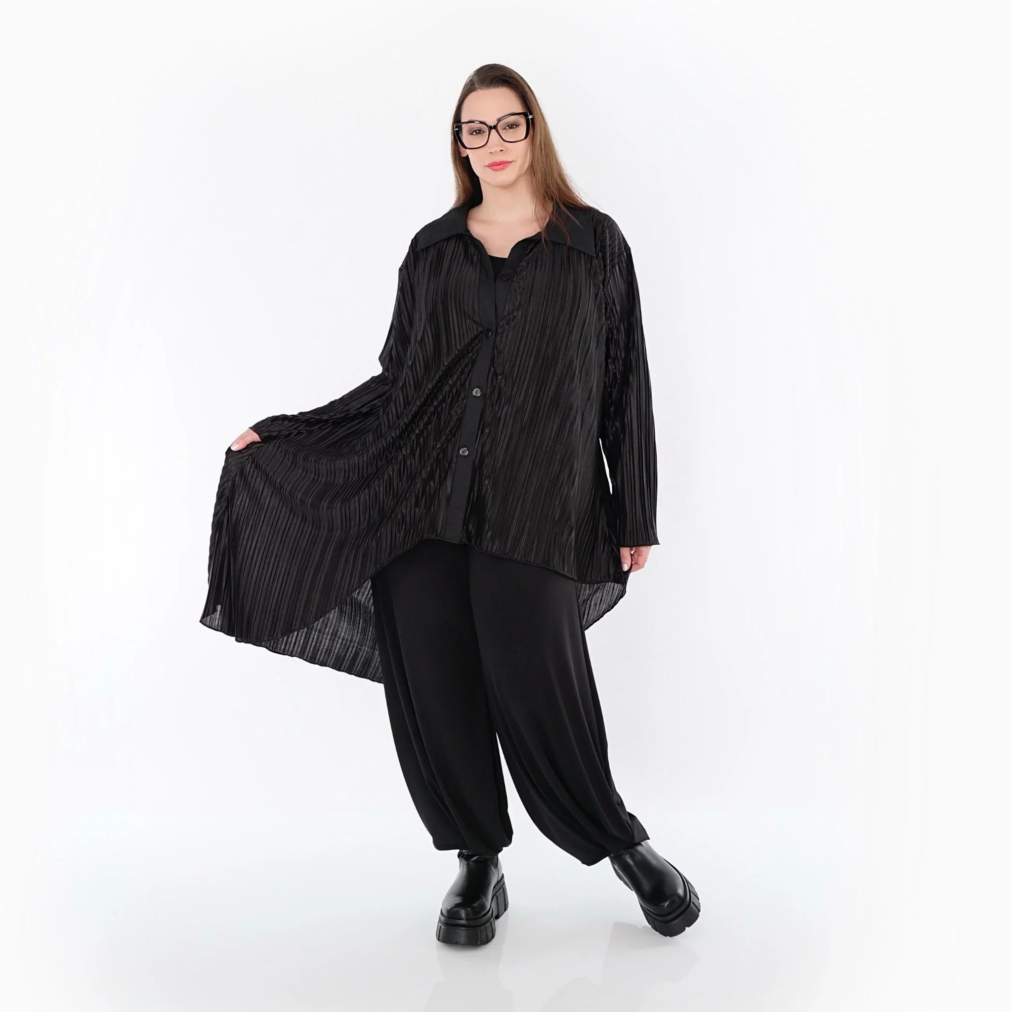 AKH Premium 7149 Chemisier, Noir