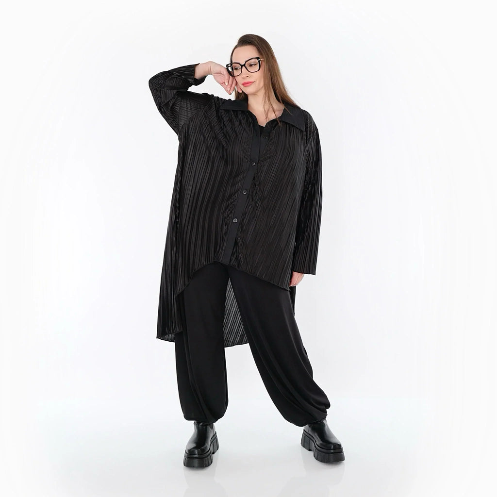AKH Premium 7149 Chemisier, Noir