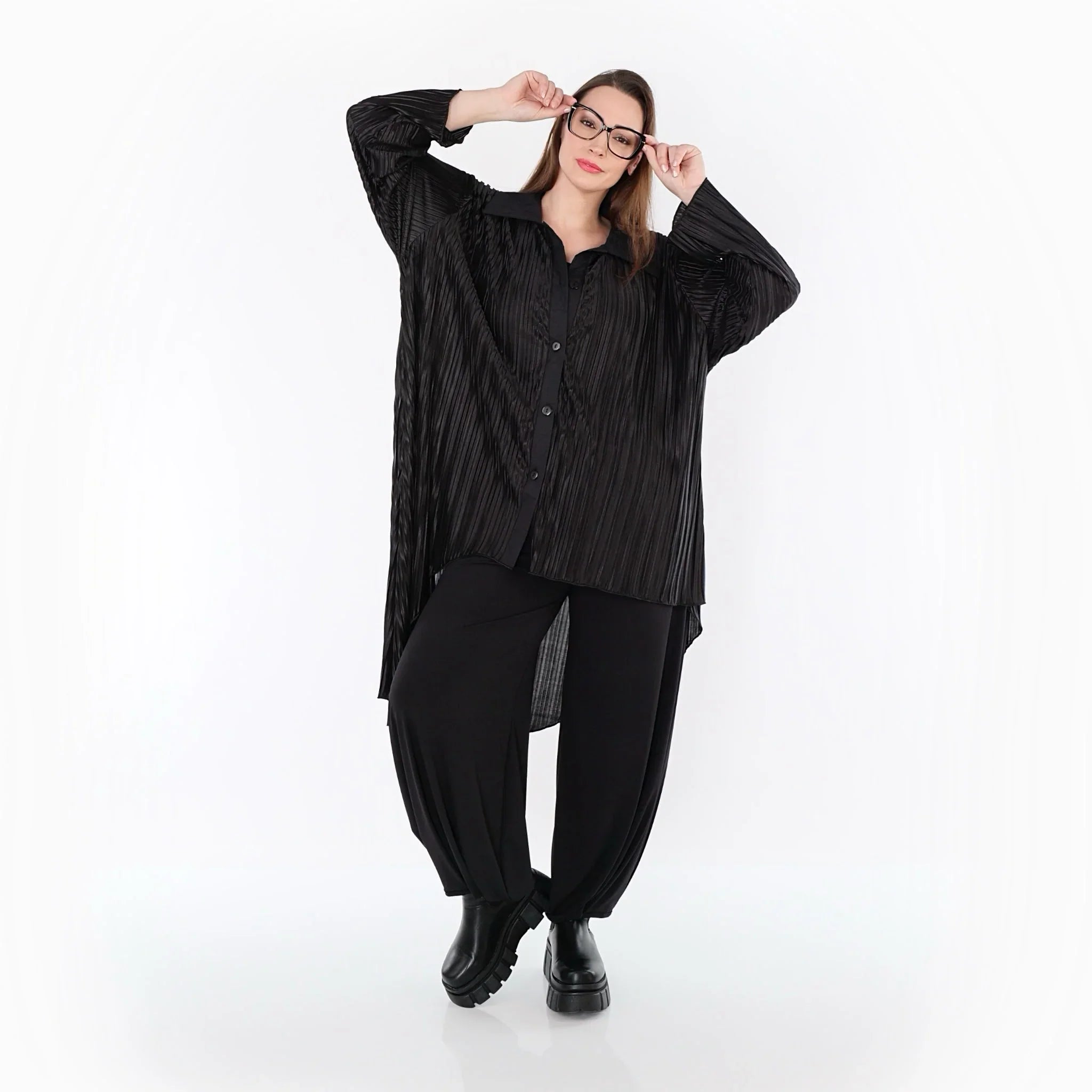 AKH Premium 7149 Chemisier, Noir