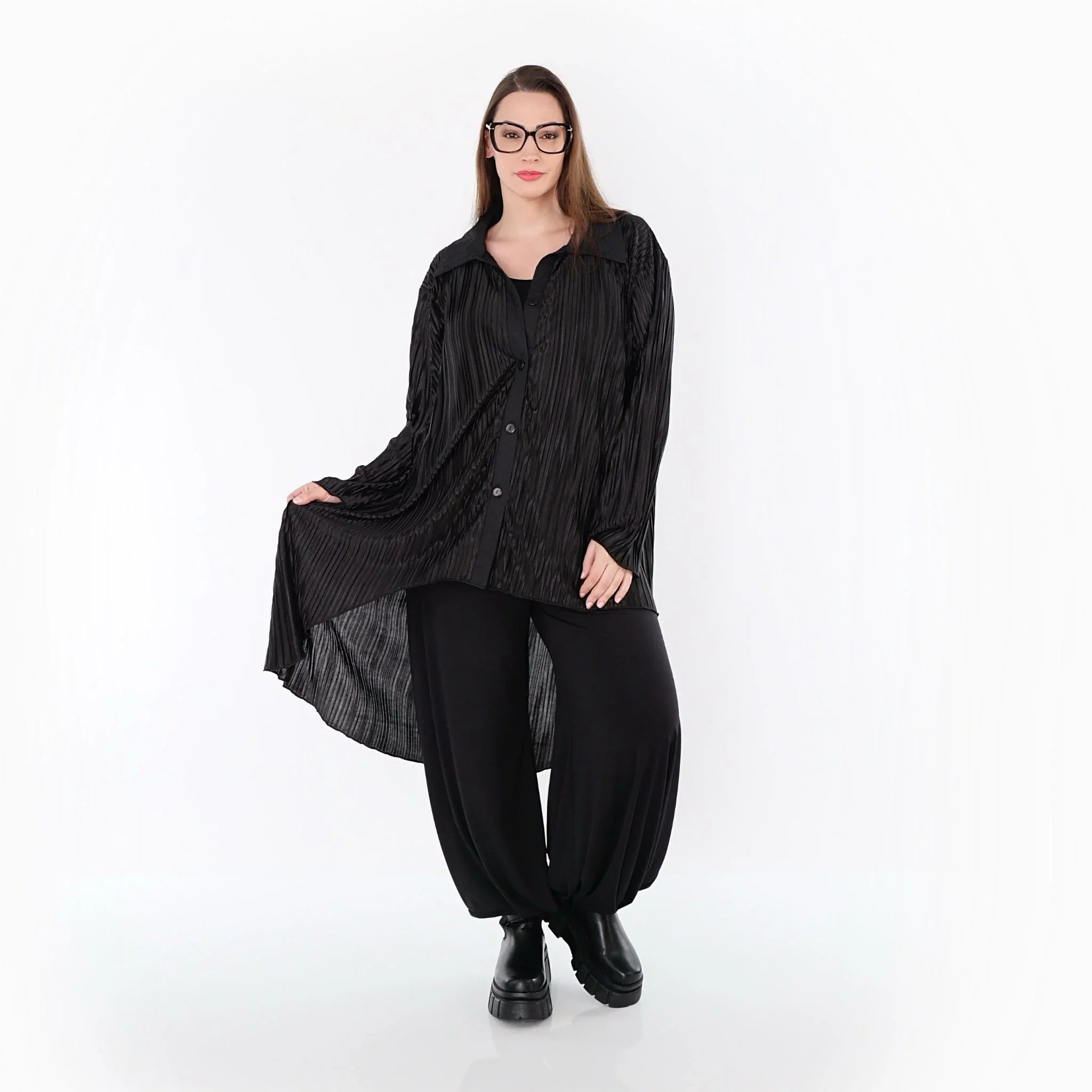 AKH Premium 7149 Chemisier, Noir